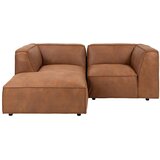 Bonami Selection Konjak smeđa kutna garnitura od imitacije kože (s lijevim kutom) Fairfield Kentucky – | shoptok.hr