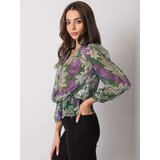 Factory Price Blouse-LC-BZ-22K-2048.22P-dark green | Shoptok.si