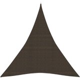  Senčno jadro 160 g/m² rjavo 5x7x7 m HDPE, (20965615) | Shoptok.si