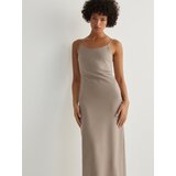 Reserved - Pletena haljina - bež | shoptok.hr
