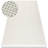 RugsX Preproge Preproga NANO FH92A Enobarvni, petlja, ravno tkana 160x220 cm Bela | Shoptok.si