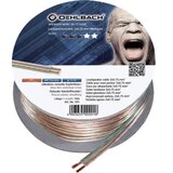 Oehlbach Zvučnički kabel 2 x 0.75 mm² Prozirna 201 10 m Cijene