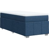 vidaXL Krevet s oprugama i madracem plavi 80x200 cm od tkanine | shoptok.hr