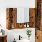  Ogledalo ormar Staro drvo 80 x 17 x 55 cm Konstruirano drvo | shoptok.hr