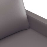 vidaXL Fotelja siva 60 cm od umjetne kože | shoptok.hr