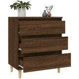  Komoda boja smeđeg hrasta 60 x 35 x 70 cm konstruirano drvo | shoptok.hr