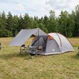  Kabinski šator Siva i narančasta 6 osoba Poliester i čelik | shoptok.hr