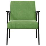  Fotelja Svijetlo zelena 59 x 75 x 78 cm Baršun | shoptok.hr