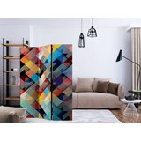  Paravan u 3 dijela - Colour Patchwork [Room Dividers] 135x172 | shoptok.hr
