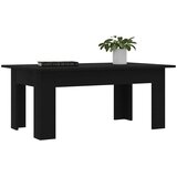  Stolić za kavu crni 100 x 60 x 42 cm od konstruiranog drva | shoptok.hr