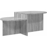  Kava Stol Siva sonoma 100 x 50 x 40 cm Konstruirano drvo | shoptok.hr