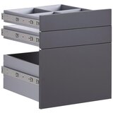 Based komplet predalov unit antracit barve | Shoptok.si