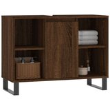vidaXL ormarić za umivaonik smeđa boja hrasta 80x33x60 cm drveni | shoptok.hr