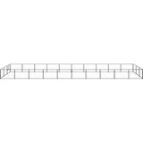 vidaXL kavez za pse crni 30 m² čelični | shoptok.hr