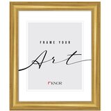 knor Plastični okvir zlatne boje 15x21 cm - knor | shoptok.hr