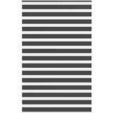 vidaXL idaXL Zebra senčilo črna 150x200 cm tkanina širina 145,9 cm poliester | Shoptok.si