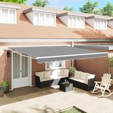 Okvir tende Bijelo 400 × 350 cm Aluminij | shoptok.hr