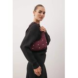 Trendyol Shoes Ženska torba Takss25Oc00059, Bordo Cene