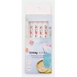 Sinsay Staklene slamke s motivom voća 4 pack | shoptok.hr