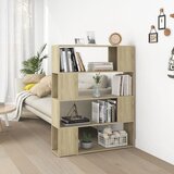 vidaXL ormarić za knjige / sobna pregrada boja hrasta 100x24x124 cm Cijene