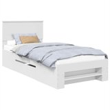  Krevetna konstrukcija Bijelo 90 x 200 cm Konstruirano drvo | shoptok.hr