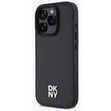 Dkny PU Leather Repeat Pattern Stack Logo MagSafe Zadní Kryt pro iPhone 16 Pro Black Ovitek za telefon Vijolična | Shoptok.si