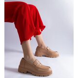 Gemre Dark beige eco leather moccasins Fiorenza | Shoptok.si
