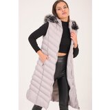 Dewberry Z6684 LADIES VEST-FLAT GREY | Shoptok.si