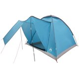 vidaXL Kamping šator 2-osobni Plava Poliester i čelik - Plava Za 2 osobe | shoptok.hr