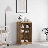  Stranski stol z LED lučmi Artisan hrast 60,5x37x100 cm Cene