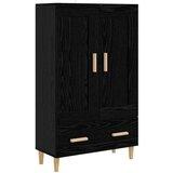 vidaXL Kuhinjski ormarić Crni hrast 70 x 31 x 115 cm Konstruirano drvo - Crni hrast | shoptok.hr