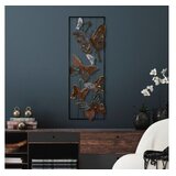 WALLXPERT Zidna dekoracija Leptir 3, 32 x 90 x 4 cm, Bakrene boje | Eponuda.ba