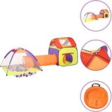 The Living Store Otroški šotor za igranje z 250 žogicami pisan 338x123x111 cm - Šotor Za Igranje, (22006810) | Shoptok.si