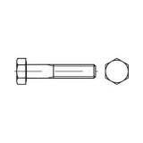 Toolcraft TO-5449362 vijak s šesterokutnom glavom M8 60 mm vanjski šesterokutni DIN 931 mjed 100 St. | shoptok.hr