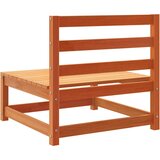  Vrtne sofe bez naslona za ruke 3 kom smeđe 70x70x67cm borovina | shoptok.hr