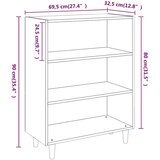  Komoda boja dimljenog hrasta 69,5x32,5x90 cm konstruirano drvo | shoptok.hr