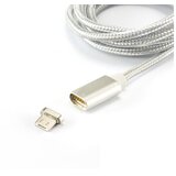 S Box kabl za punjač USB A (muški) na micro USB magnetni konektor (muški) 1m srebrni Cene