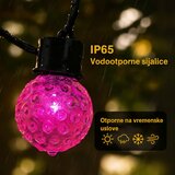  LED svetleći niz 9m, 20 RGB kugli | Eponuda.com
