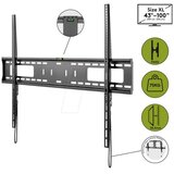 Goobay TV Pro Fixed XL 109cm-254cm (43"-100") do 75kg stenski nosilec za TV | Shoptok.si
