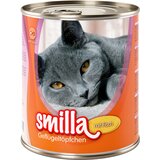 Smilla Varčno pakiranje perutninski lonček 24 x 800 g - Mehka perutnina z ribo Cene