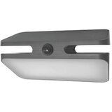  Solarna zidna lampa sa senzorom pokreta, 7W, 700lm, 4000K, crna Cene