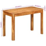  Blagovaonski stol 110 x 55 x 76 cm od masivnog bagremovog drva | shoptok.hr