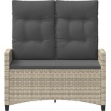  Vrtna klupa s jastukom 105 x 60 x 112 cm čelik | Eponuda.ba