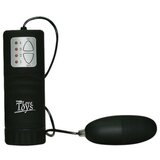 You2Toys Vibracijski jajček Velvet Bullet, črn | Shoptok.si