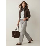 Sinsay Pamučna slim fit majica dugih rukava Cijene