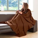 Odeja Deka s rukavima Snug-Rug - smeđa | shoptok.hr