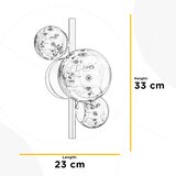 Lesnina XXXL STENSKA SVETILKA Paloma G9 | Shoptok.si