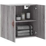  Zidni ormarić boja hrasta sonome 60x31x60 cm konstruirano drvo Siva | shoptok.hr