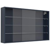 MID.YOU Viseča Vitrina Drivalo Xl, Antracit Cene