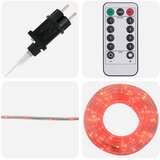  Božićno LED svjetlosno crijevo 120 LED lampica Crvena i 5 m | shoptok.hr